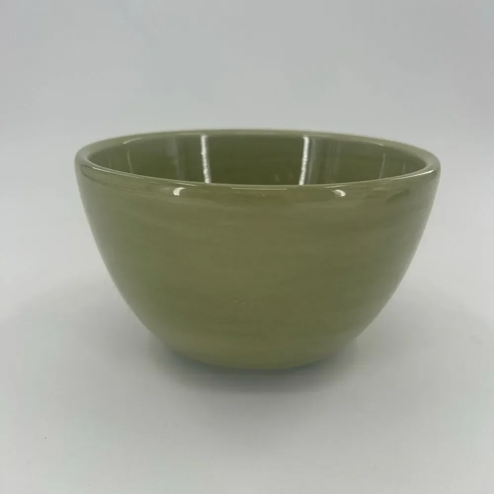 Pottery Barn Sausalito Slate Green Cereal Bowl - VGC- Fast Shipping